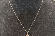 Sterling Silver Smiley Face Pendant Necklace - Happy Charm Jewelry