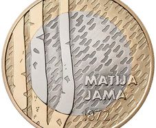 Slovenia 3 Euro Commemorative Coin 2022 - Matija Jama . Proof. (In capsule)