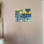 Hand-painted glass cups painting 'Memories' Image 2