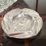 Rare Old Hall Mid-Century Stainless Steel Designer Ash Trays or Pin Dishes. Image 5