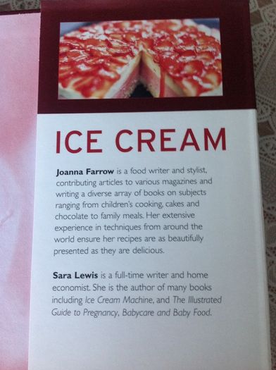 Ice Cream.  Hardback.  150 recipes.