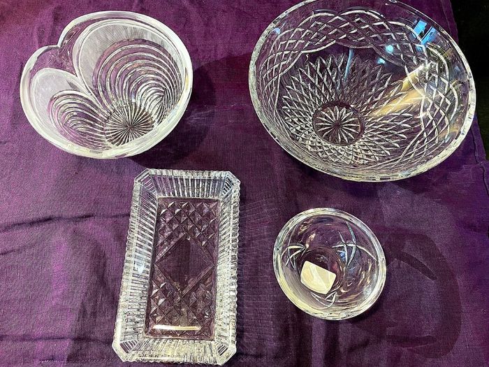 2 Waterford Crystal accessories