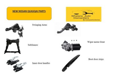 New Nissan Qashqai Car Parts