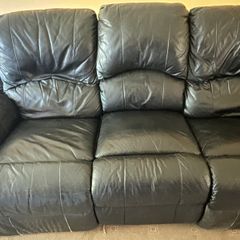 Leather sofa