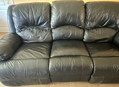 Leather sofa