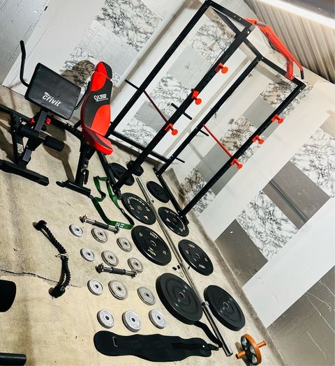 All In One Weightlifting Setup