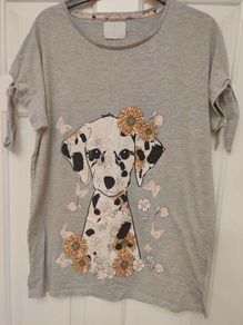 Matalan grey time to dream t-shirt size S Perfect condition Postage included