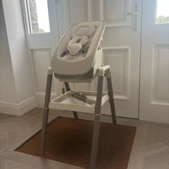 Tutti Bambini Nova Lite High Chair and Rocker Latte