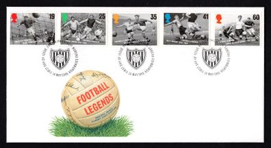 1996 Great Britain European Football Championship Commemorative Stamps Royal Mail Addressed First Day Cover (FDC)