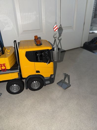 Bruder crane truck brand new