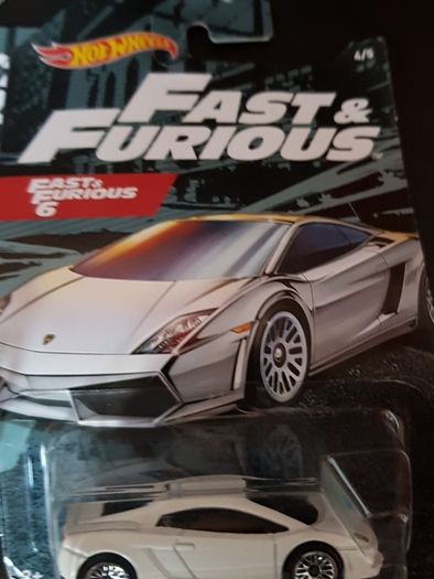 Pair of fast and furious hot wheels