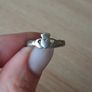 Vintage silver claddagh ring Image 7