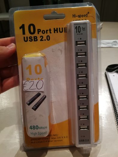 10 Port usb Hub 2.0