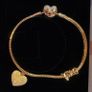 Pandora Gold Bracelet with Charms Image 3