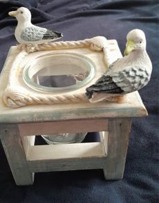 Nautical - Maritime - Seagull Candle Holder