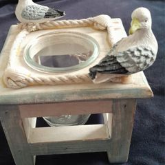 Nautical - Maritime - Seagull Candle Holder