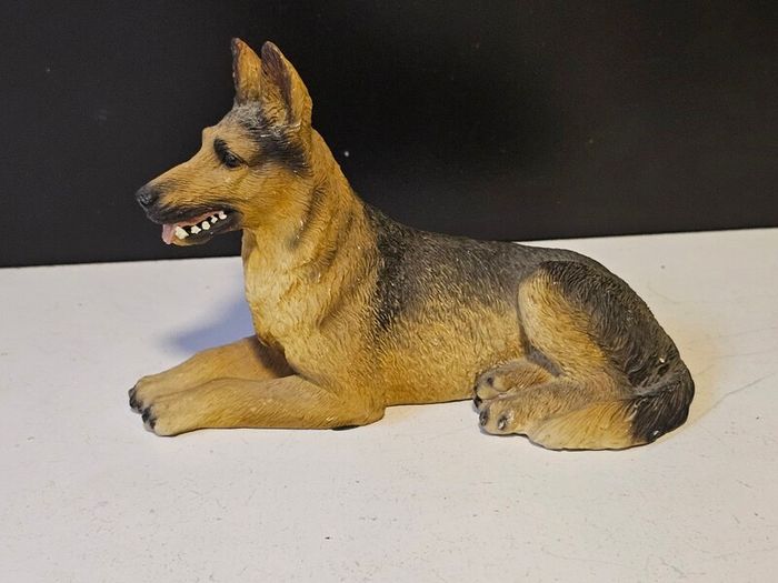 Collection of Figurines of German Shepherd Dog