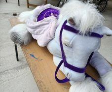 Stuffed horse