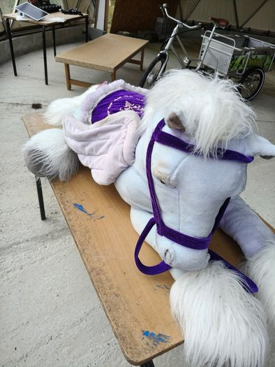 Stuffed horse