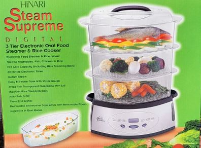3 Tier Electric Food Steamer