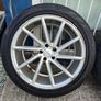 20" 5x112 Vossen , 4x Like New Tyres . Image 4