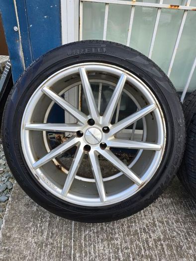 20" 5x112 Vossen , 4x Like New Tyres .
