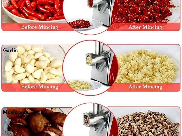 Electric Meat Grinder and Duty Household Sausage Maker Meats