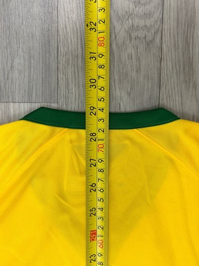 NEW Authentic Nike Brazil 2014 Home Jersey Shirt Mens Large