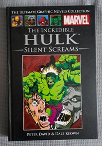 HULK SILENT SCREAMS hardcover graphic novel. By Peter David and Dale Keown. MARVEL Comics
