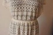 Collection Debenhams lace cream dress size UK10/12 EU38/40 Postage included