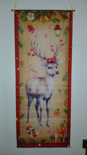 Christmas Hanging Flag