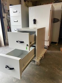 2 draw fire cabinet