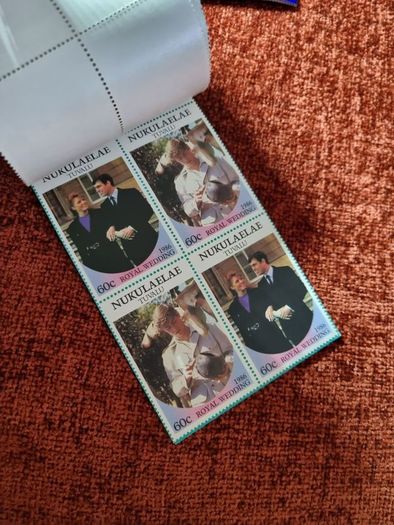 1986 Royal Wedding four booklets