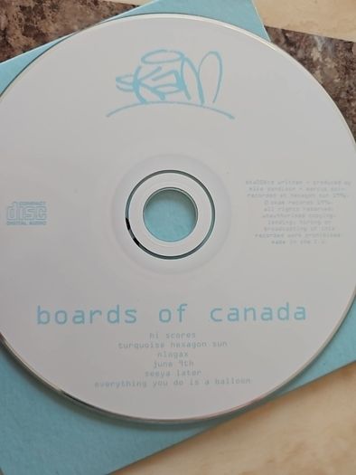 Boards Of Canada CD  -  Hi Scores