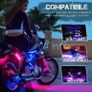 4pcs Motorcycle LED Underbody Lights Image 4