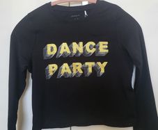 Name It regular black top 11-12 years old