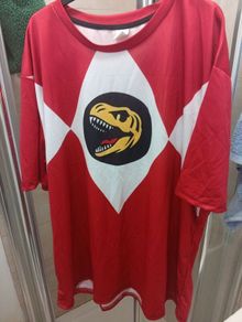 Red power ranger t shirt bnwt 3xl