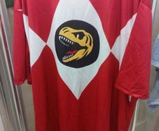 Red power ranger t shirt bnwt 3xl