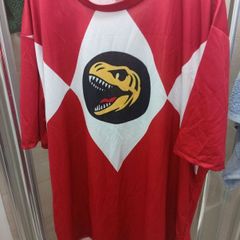 Red power ranger t shirt bnwt 3xl