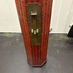 Vintage Chinese-Style Octagonal Wine or Scroll Box