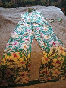 Zara floral jumpsuit