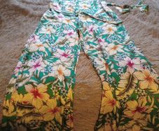 Zara floral jumpsuit