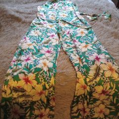 Zara floral jumpsuit
