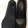 Black Glitter Shoes Image 2