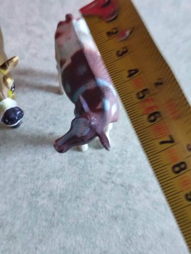 Collection of 4 COWS animal Farm toys .