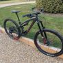 Whyte T-160 S v2 Enduro Mountain Bike 2022 in Matt Moss Image 4