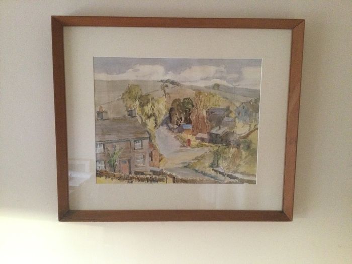 Art- Vintage Watercolour ( R. Jeffcock)