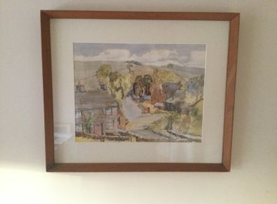 Art- Vintage Watercolour ( R. Jeffcock)