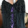 New Two layer Purple/Black Lace Dress Image 3