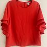 Dressy orange top Image 3